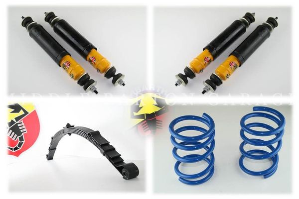 SPORT SUSPENSION KIT FIAT 500 AND ABARTH 595/695